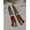 БЛИЗНЮК авторський ніж ручної роботи майстра Leo Knife, сталь - n690 в нержавіючому дамаску, 60 HRC, купити замовити в Україні